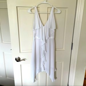 BCBGMAXAZRIA White Flow-y Dress Size 0